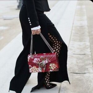 💞 💞GUCCI Blooms Dionysus Shoulder Bag Romantic Cherry Multicolor